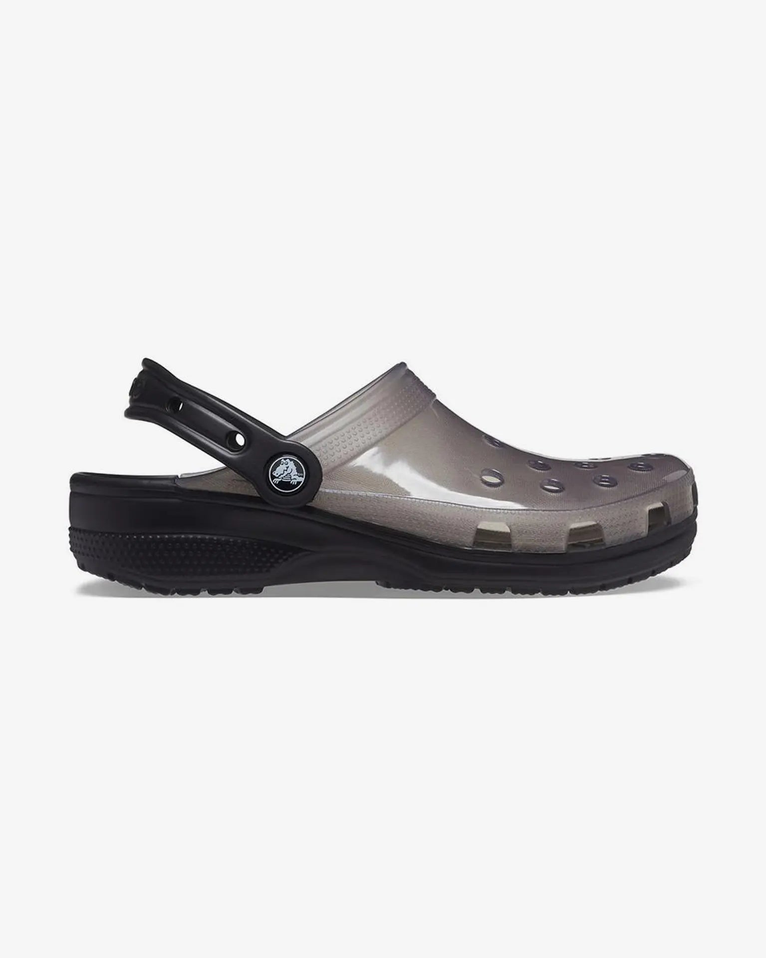 Crocs Noir Transparente